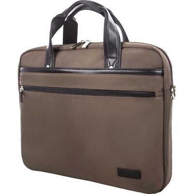 #ad bugatti Moretti Carrying Case Briefcase for 15.6quot; Notebook Khaki BUG805235 $148.64