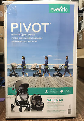 Evenflo Pivot Modular Travel System with Safemax Car Seat 2 Piece Set $314.99