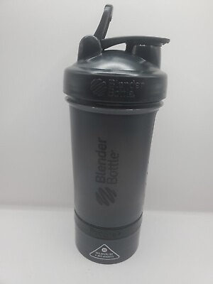 #ad Blender Bottle Shaker Prostak With Pill Organizer Storage For Protein  22 oz $13.75