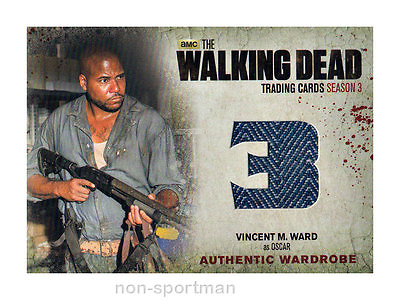 #ad WALKING DEAD CRYPTOZOIC SEASON 3 COSTUME M16 VINCENT M. WARD $19.95