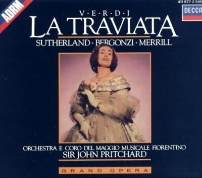 #ad Verdi: La Traviata 2 Discs CD VG $11.95