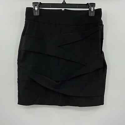 #ad Black Pencil Skirt Size Large x170 $18.00