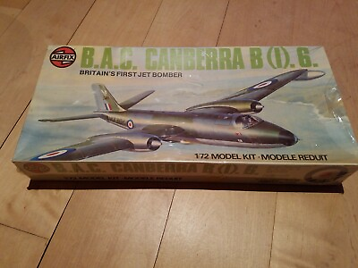 #ad Airfix BAC Canberra B I 6 1 72 Model Kit Britain#x27;s First Jet Bomber Factory Seal $65.00