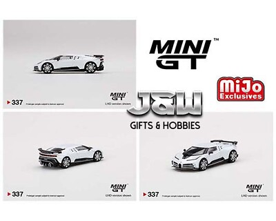 #ad Mini GT Bugatti Centodieci White MGT00337 1 64 $9.99