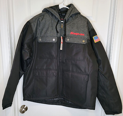 #ad SNAP ON TOOLS RA HOODED JACKET INSULATED WINTER COAT XL NWT $149.99
