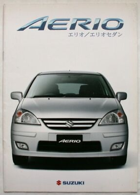 #ad Suzuki Aerio Catalog 2003 Total 18 Pages sb $34.23