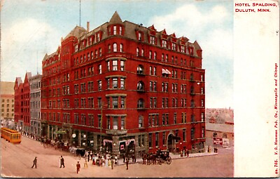 Postcard Hotel Spalding in Duluth Minnesota $8.00