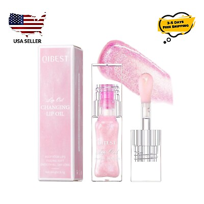 #ad Color Changing Lip Oil Long Lasting Nourishing Lip Glow Oil Non sticky $10.90