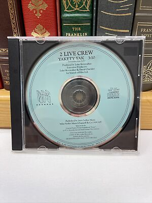 #ad 1988 2 Live Crew Yakety Yak PROMO CD PSK 1449 $10.99