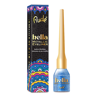 #ad Rude Cosmetics Hella Metallic Eyeliner 5ml free shipping $15.61