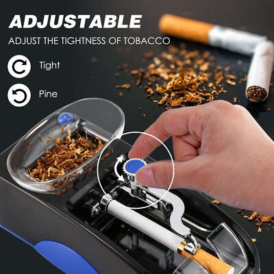 #ad Cigarette Maker Machine Automatic Electric Rolling Roller Tobacco Injector DIY $11.99