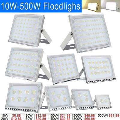 #ad 500W 300W 200W 150W 100W 50W 30W 20W 10W LED Flood Light Outdoor Lamp Spotlight $71.99