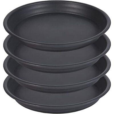 #ad Plant Saucer 16 inch 4 Pack 17 inch 16.8quot; Plastic Large Flower Planter Plant ... $43.58
