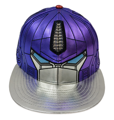 #ad Transformers Optimus Prime New Era 59Fifty Metallic Snapback Hat Cap RARE $199.99