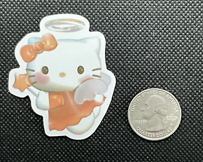 #ad Hello Kitty Angel Cupid Sticker. NEW. Non Stuck. $3.49