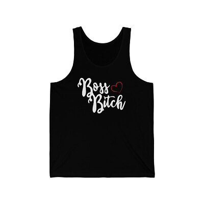#ad Boss Bitch Best Christmas Gift for Boss Lady Unisex Tank Top $21.91