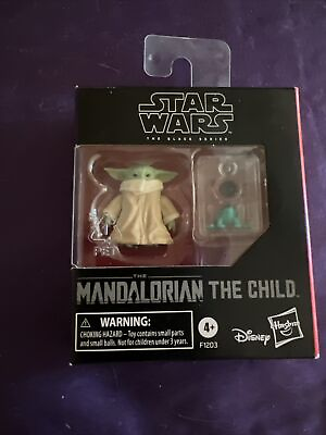 #ad Hasbro Star Wars Black Series Baby Yoda The Mandalorian 1.1in. $5.86