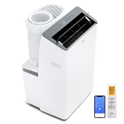 #ad 14000 BTU 115V Portable Air Conditioner Heater Dehumidifying $523.00