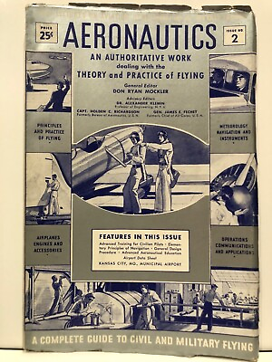 #ad Vintage Aeronautics Magazine Issue # 2 Volume # 1 September 11 1940 $11.99
