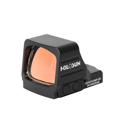 #ad Holosun HE507COMP GR Competition Multi Reticle Green Reflex Circle Dot Sight $399.99