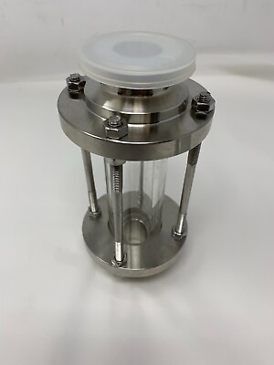 #ad 3quot; Tri Clamp End Inline Sanitary Sight Glass 316 Stainless For Food Industry $95.65