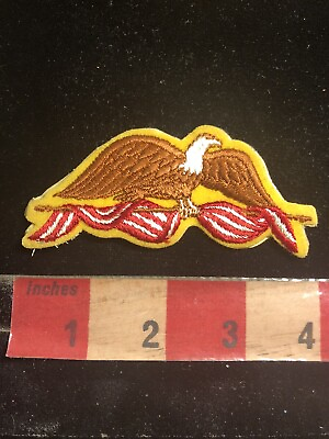 #ad Vintage Bald Eagle American Patriotism Patch 00Z1 $5.39