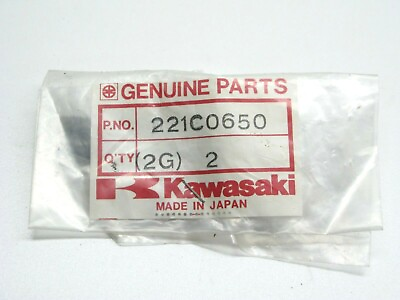 #ad 2 221C0650 OEM Kawasaki 6x50 Handlebar Screw Bolt Countersunk NOS NEW Qty 2 $14.95