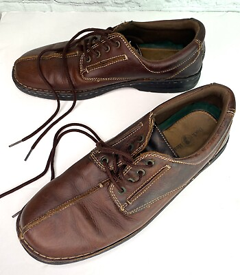 #ad DUCK HEAD Shoes Mens 12M Lace Up Comfort Oxford Brown Leather Low Top Casual $29.96