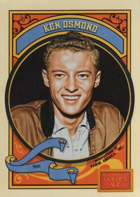 #ad Ken Osmond 2014 Panini Golden Age Trading Card #72 Leave it to Beaver $4.00