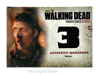 #ad WALKING DEAD CRYPTOZOIC SEASON 3 SERIES 2 COSTUME W4 WALKER $9.95