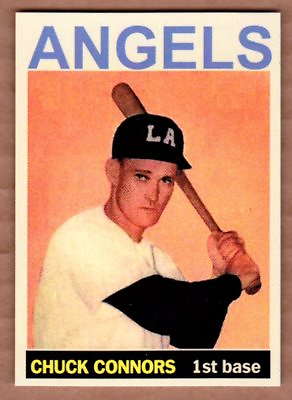 #ad Chuck Connors #x27;51 Los Angeles Angels Monarch Corona Private Stock #12 NM cond $10.95