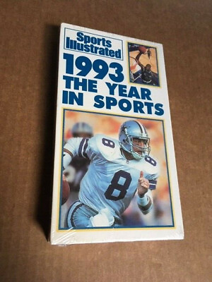 #ad NEW SEALED VHS SPORTS ILLUSTRATED 1993: THE YEAR IN SPORTS FREE SHIPPING $5.49