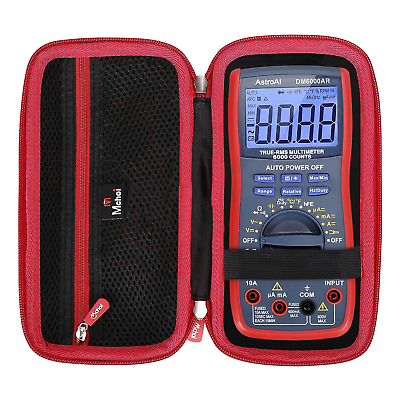 #ad Hard Portable Case Compatible with Astroai Digital Multimeter TRMS 6000 Counts V $21.46