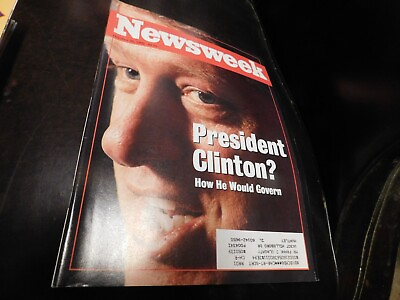 #ad Newsweek Magazine October 26 1992 $5.48
