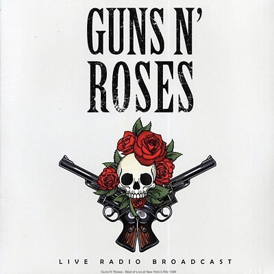 #ad #ad Guns N#x27; Roses Live Radio Broadcast: New York#x27;s Ritz 1988 Vinyl LP $31.16