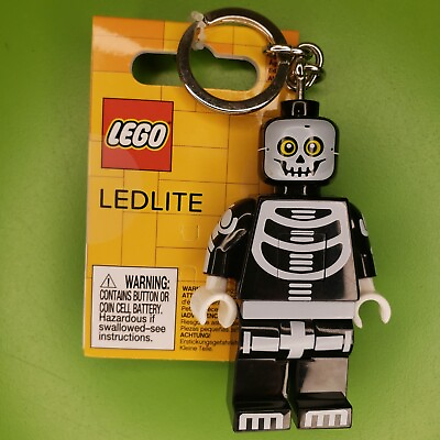 #ad LEGO LEDLITE: Skeleton Keychain Light LGL KE137H RARE New 3quot; Bigfig $19.99