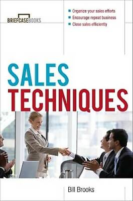 #ad Sales Techniques Briefcase Books Series Paperback By Brooks William GOOD $3.66