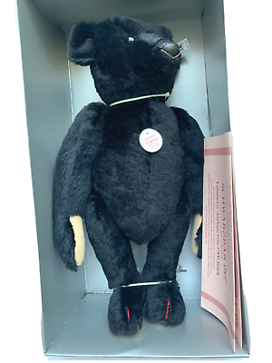 #ad Steiff Black Bear Growler 1988 Limited Edition 0173 40 SCHWARZBAR COA BOX $497.00