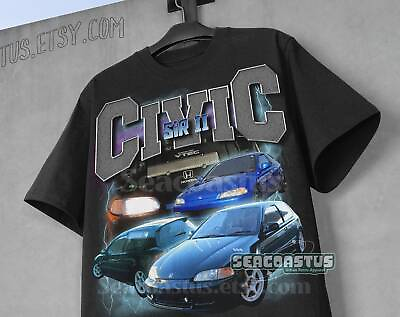 #ad Limited Edition Civic SIR II Vintage T Shirt S 5XL $22.99