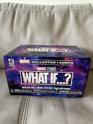 #ad NEW Funko POP Marvel Collector Corps quot;What If...?quot; Box 5PCS Size L Sealed Box $25.00