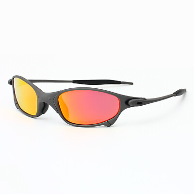 #ad X Metal Juliet Cyclops Sunglasses UV 400 Ruby Polarized Glass Titanium Goggles $28.99