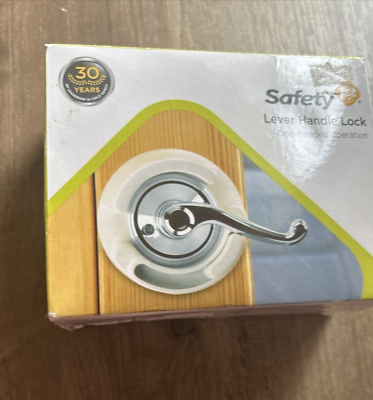 #ad Safety 1st Lever Handle Lock One Handed Operation Child Baby Proof Lock $5.95