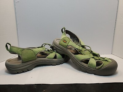 #ad KEEN Slip On Green Gray Water Waterproof Hiking Sandals Shoes Women’s Size 10 $21.95