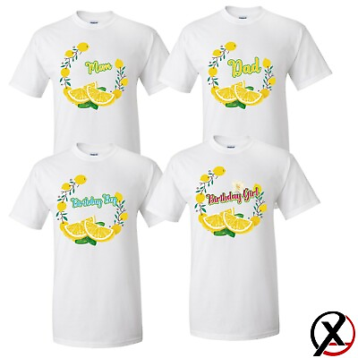 #ad Lemonade t shirts Birthday Matching Party Family Kid Tshirt Lime Lemon Event $9.99
