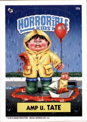 #ad 2019 Horrorible Kids AMP U TATE #59B $2.95