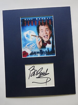 #ad Bill Murray quot;Scroogedquot; amp; Robert Goulet autograph as Himself $24.99