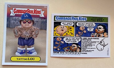 #ad TATTOO LOU 2021 TOPPS NTWRK GPK BEYOND THE STREETS SERIES 2 CARD 08a $3.99