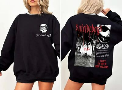 #ad Suicideboys Unisex Sweatshirt I Want To Die In New Orleans $38.00