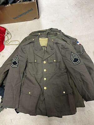 #ad 1940s 50s Us Military Tunic One Per Purchase $38.75