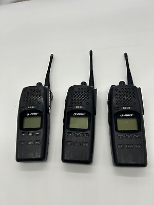 #ad ONE XG25P Harris Portable Radio Multi Mode P25 Phase 2 Hand Held No Battery $200.00